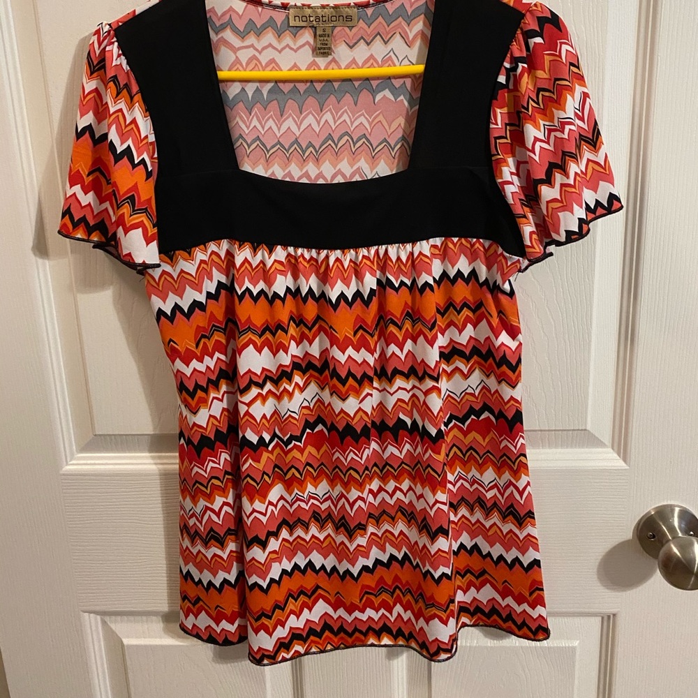 Loose fitting blouse